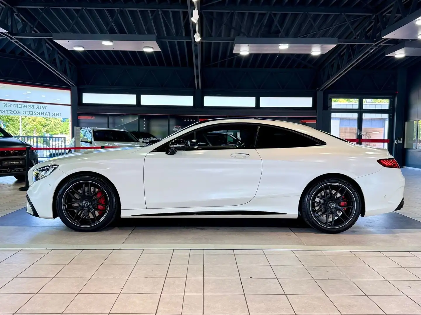 Mercedes-Benz S 63 AMG Coupe S 63 AMG 4Matic+ HUD 360 KAM BURM VOLL Blanc - 2