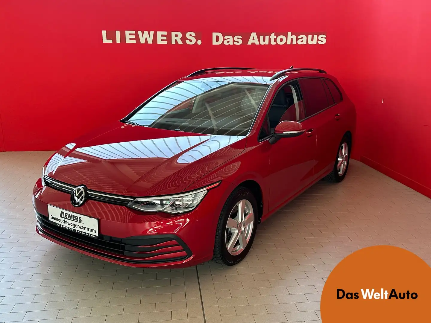 Volkswagen Golf Variant Life TDI DSG Rot - 1