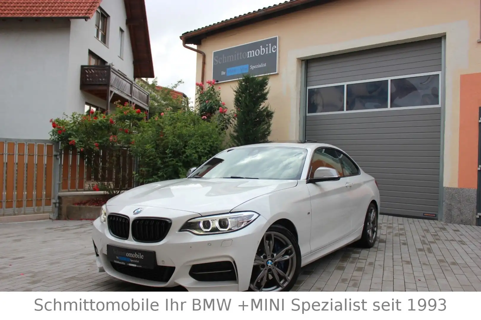BMW 240 Harm.Kard,el. SD,ad.LED,el. Sitze,AppleCP Wit - 1