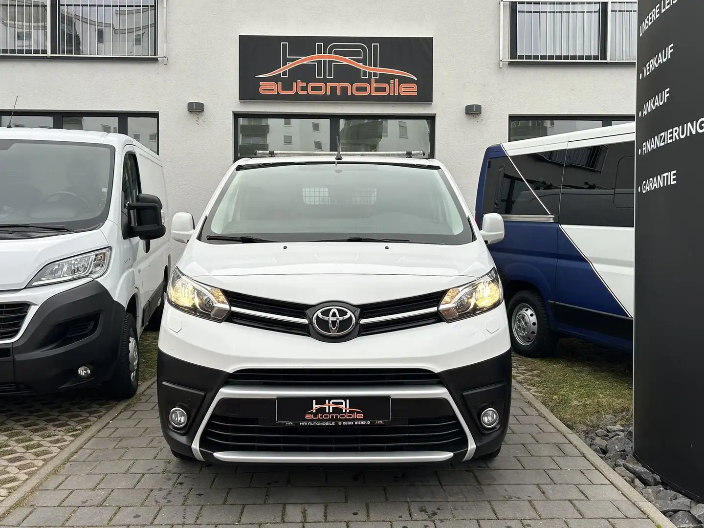 Toyota Proace Compact Meister/Klima/1Hand/AHK Blanc - 2