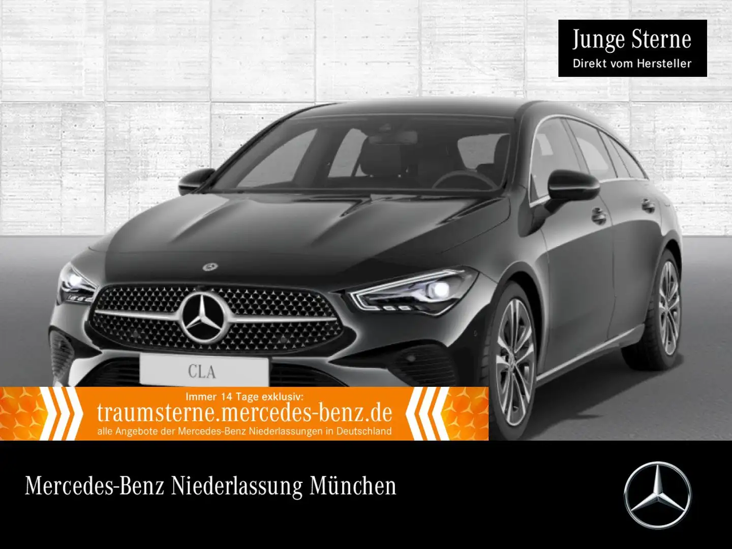 Mercedes-Benz CLA 180 PROGRESSIVE+AHK+KAMERA+7G Noir - 1