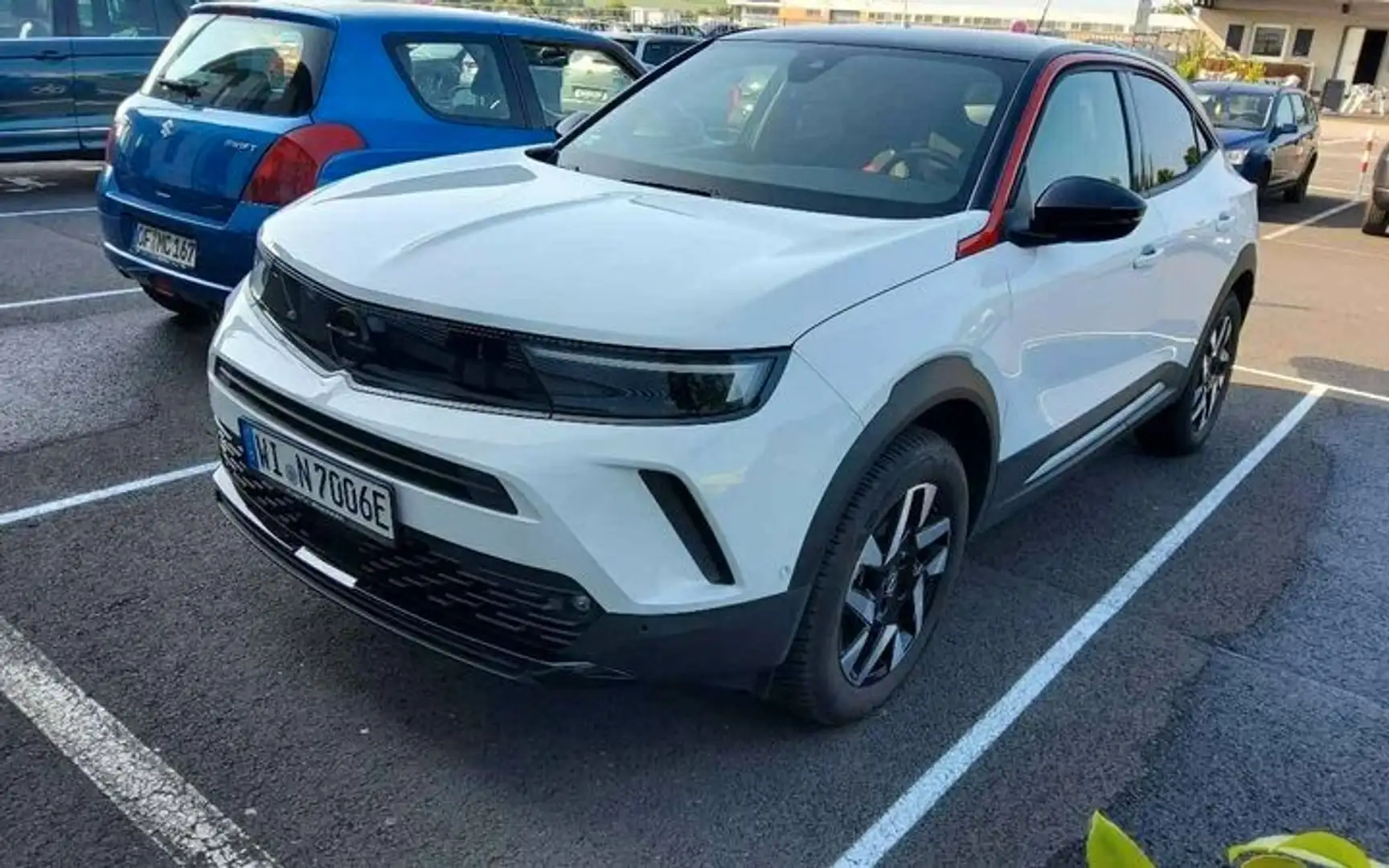 Opel Mokka-E GS Elektro 136PS *PDC*11kW OBC*KAMERA* Weiß - 2