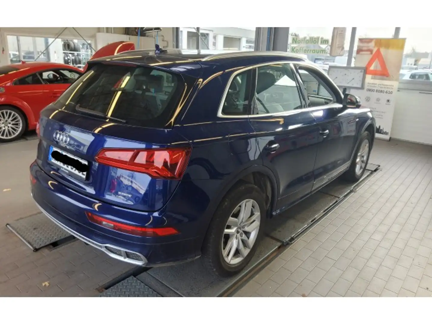 Audi Q5 55 TFSI e quattro sport Navi Panoramadach Rüc Blau - 2