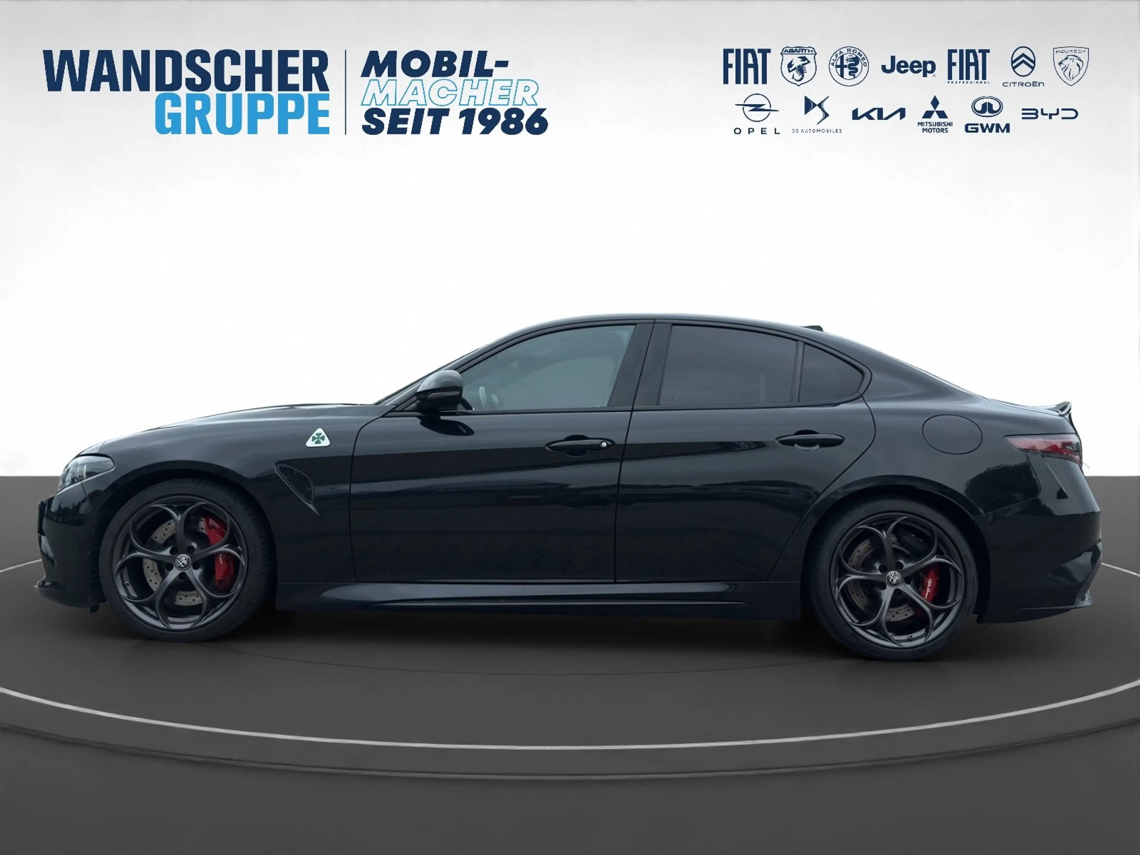 Alfa Romeo Giulia Quadrifoglio 2.9 V6 Bi-Turbo KAMERA SHZ — photo 2