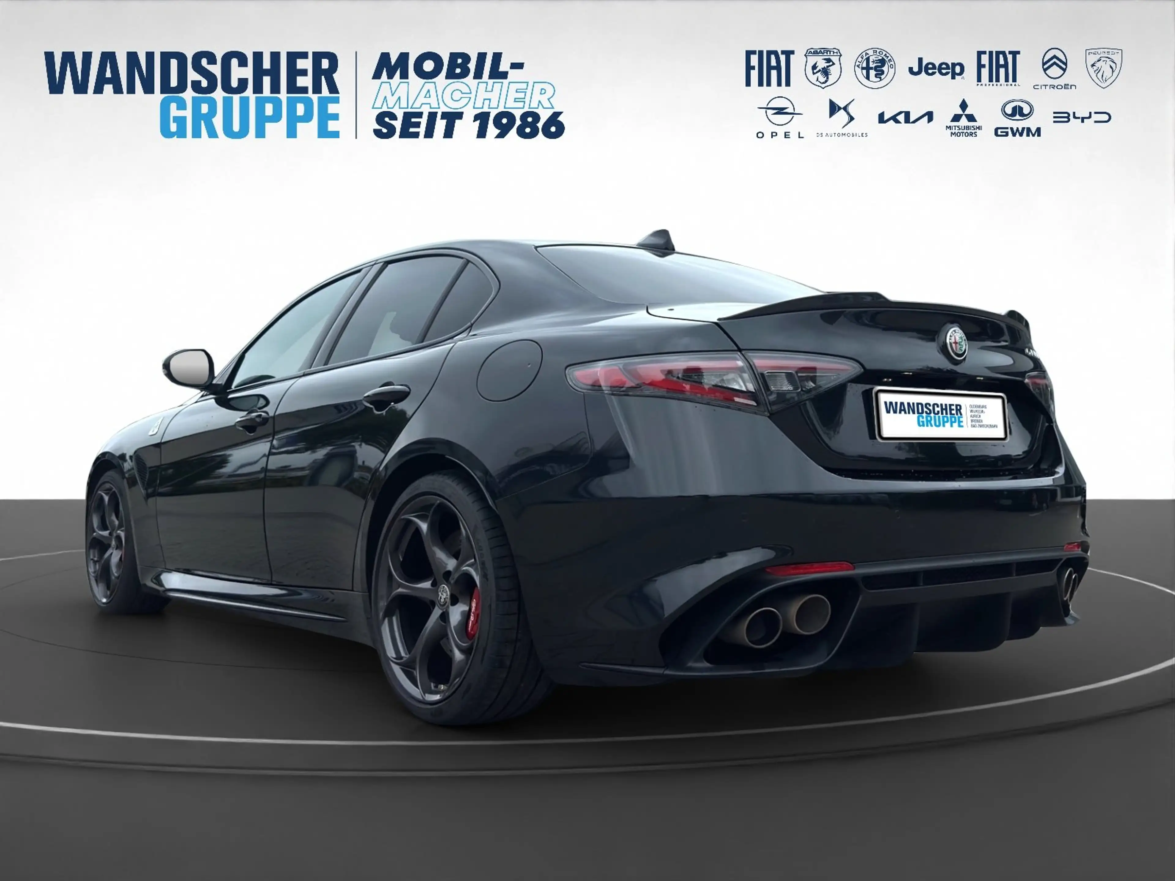 Alfa Romeo Giulia Quadrifoglio 2.9 V6 Bi-Turbo KAMERA SHZ — photo 4