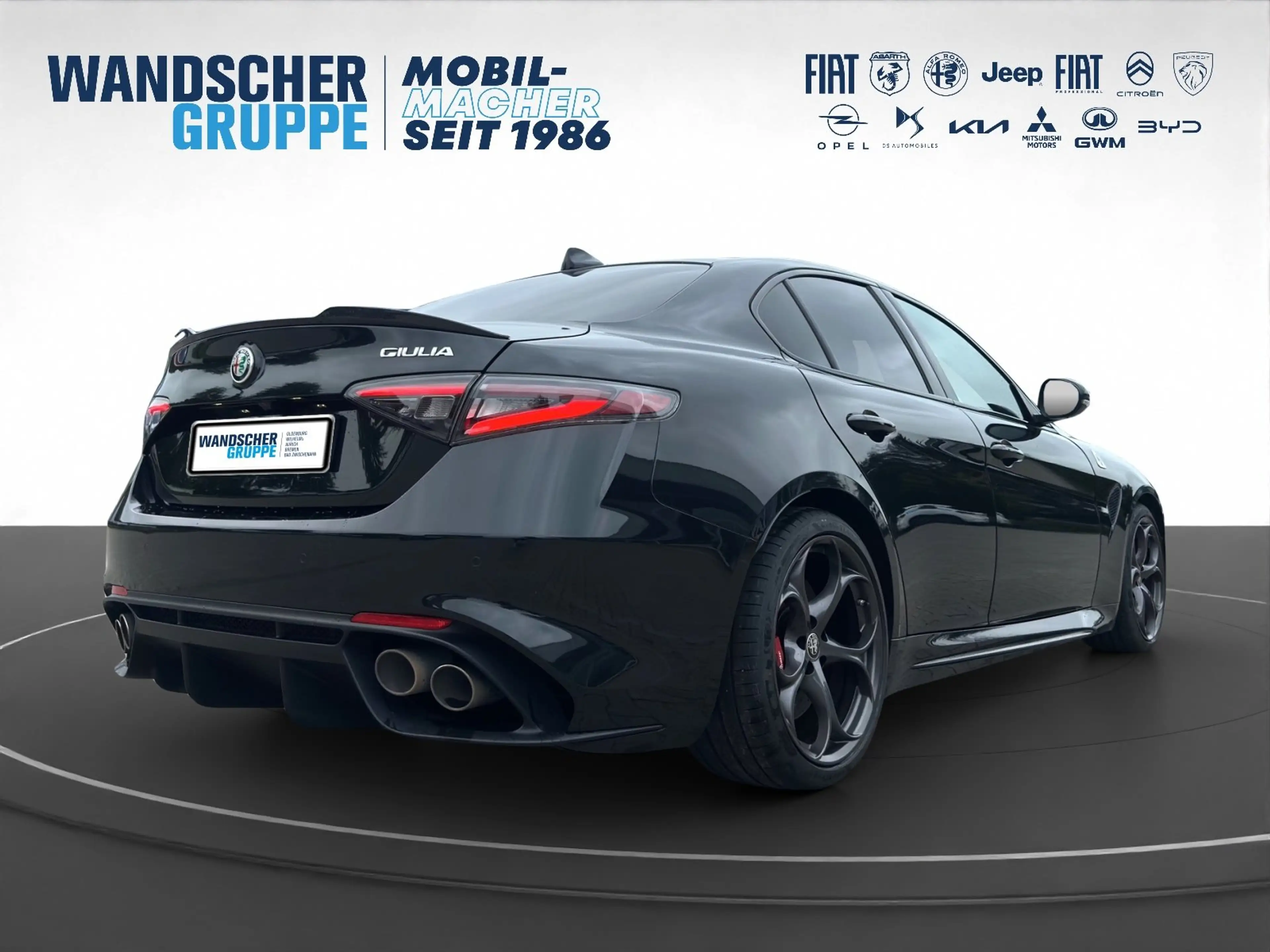 Alfa Romeo Giulia Quadrifoglio 2.9 V6 Bi-Turbo KAMERA SHZ — photo 6