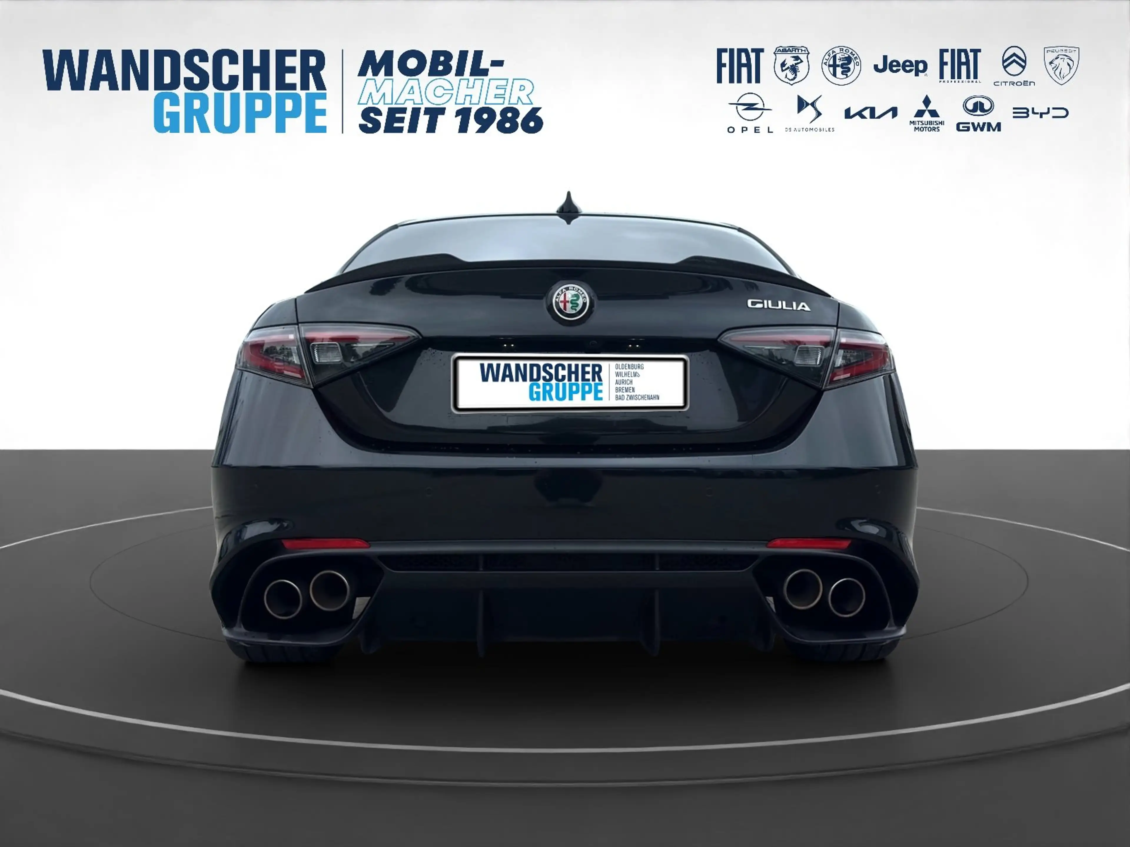 Alfa Romeo Giulia Quadrifoglio 2.9 V6 Bi-Turbo KAMERA SHZ — photo 5