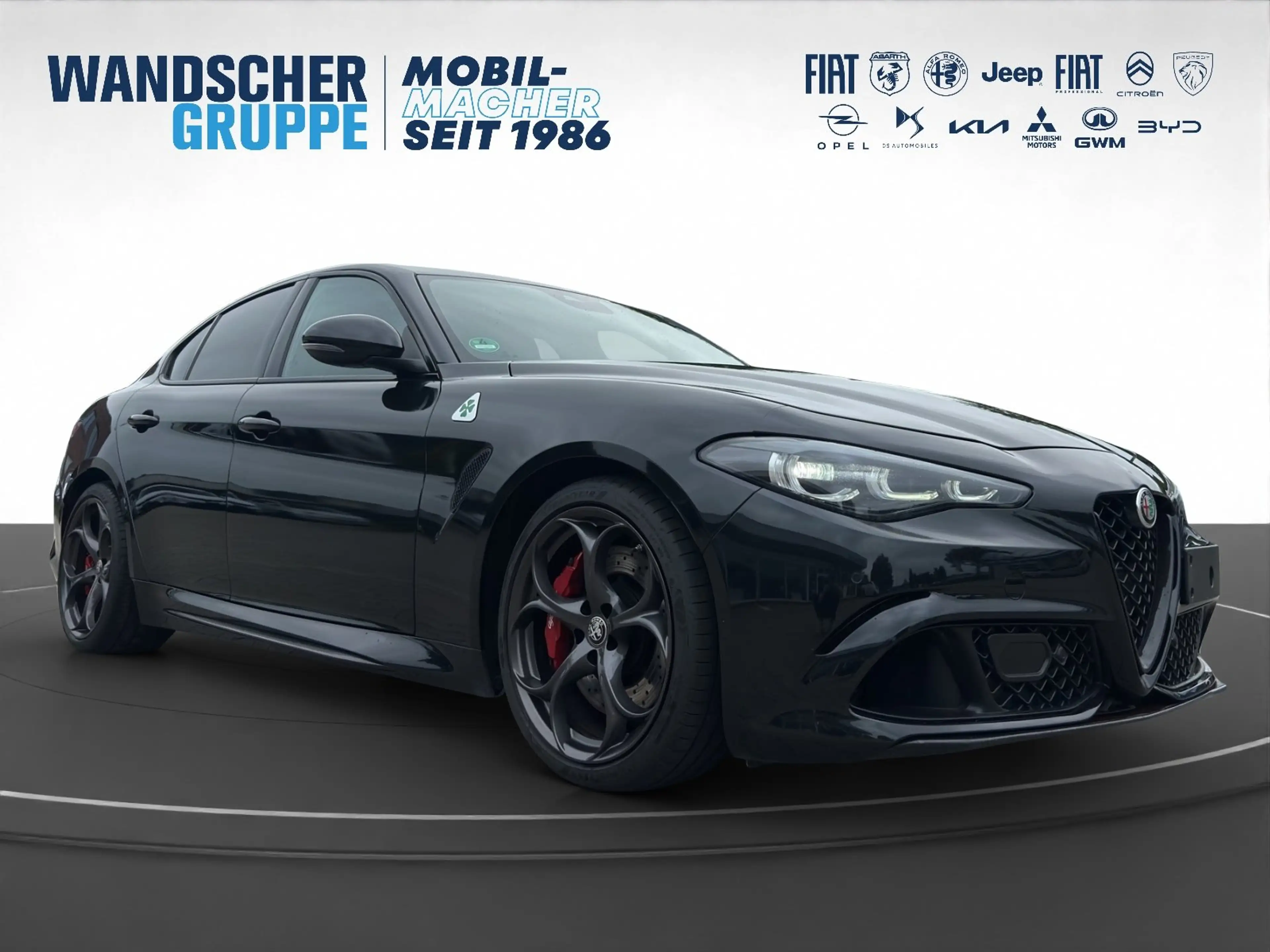 Alfa Romeo Giulia Quadrifoglio 2.9 V6 Bi-Turbo KAMERA SHZ — photo 8