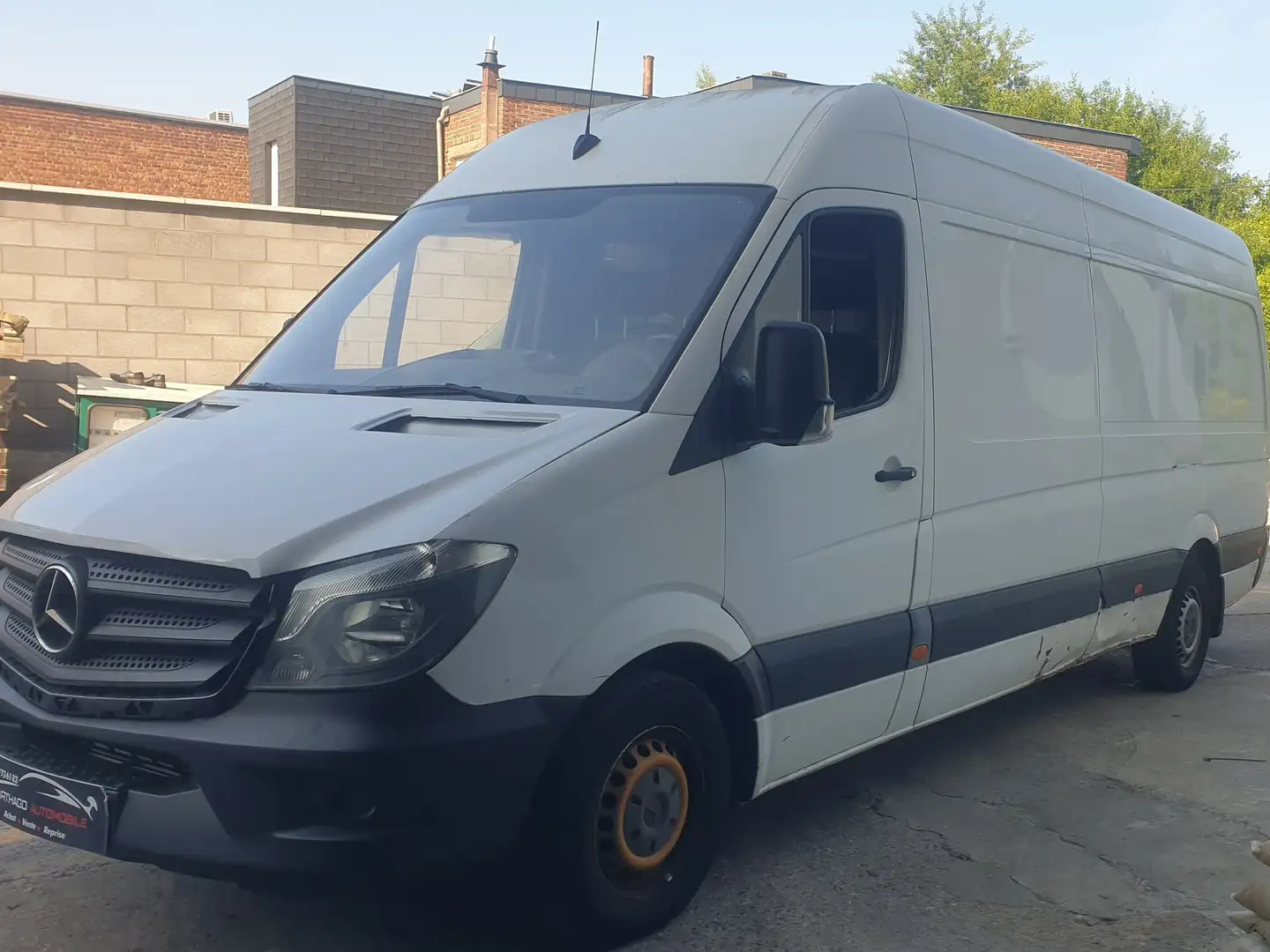 Mercedes-Benz Sprinter 313 2.1 CDI A2H3 prête à immatriculé Wit - 2
