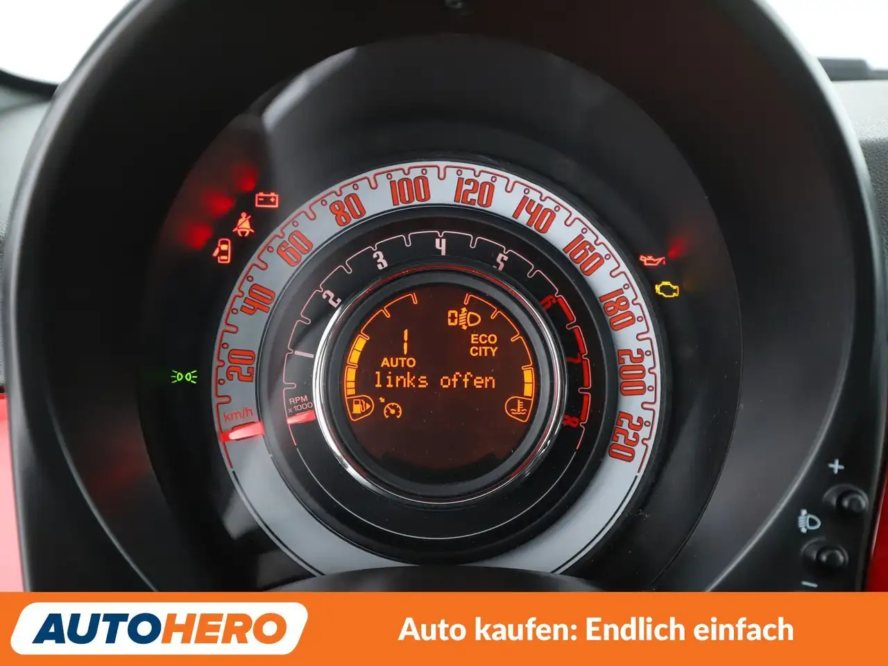 Fiat 500 1.2 Lounge Aut.*NAVI*TEMPO*PDC*, миниатюра 20