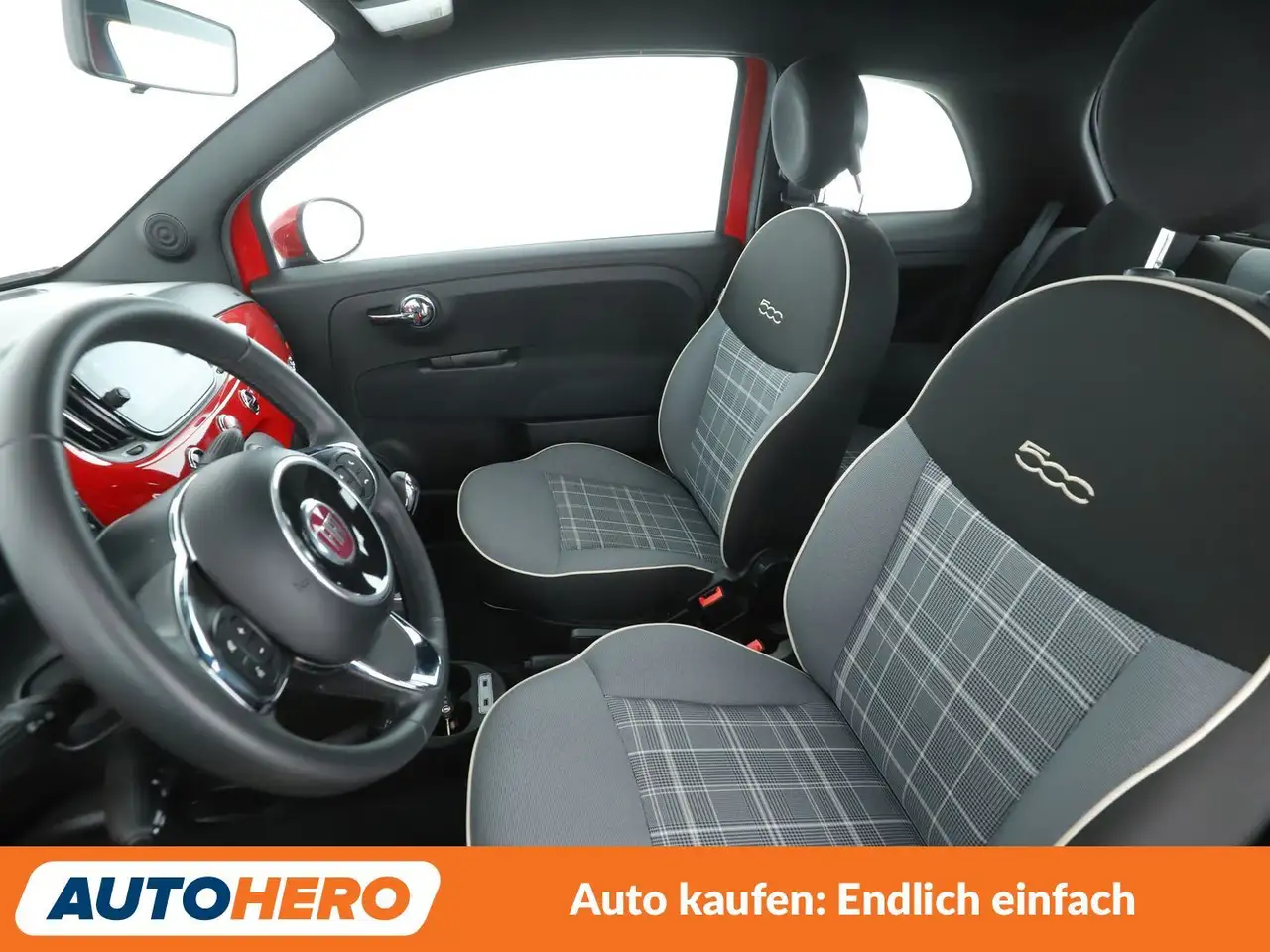 Fiat 500 1.2 Lounge Aut.*NAVI*TEMPO*PDC*, миниатюра 10