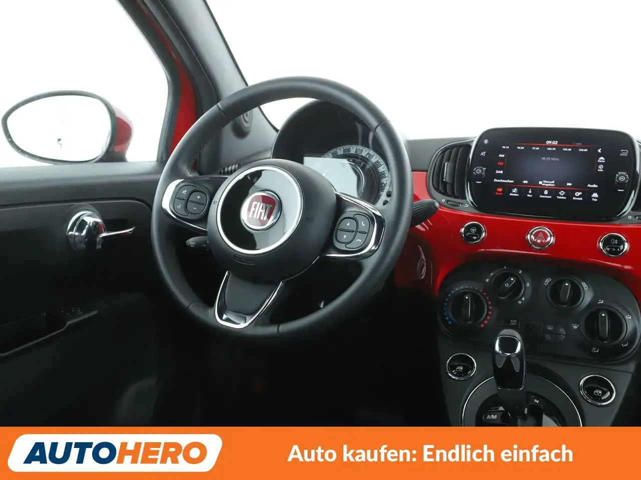 Fiat 500 1.2 Lounge Aut.*NAVI*TEMPO*PDC*, миниатюра 13