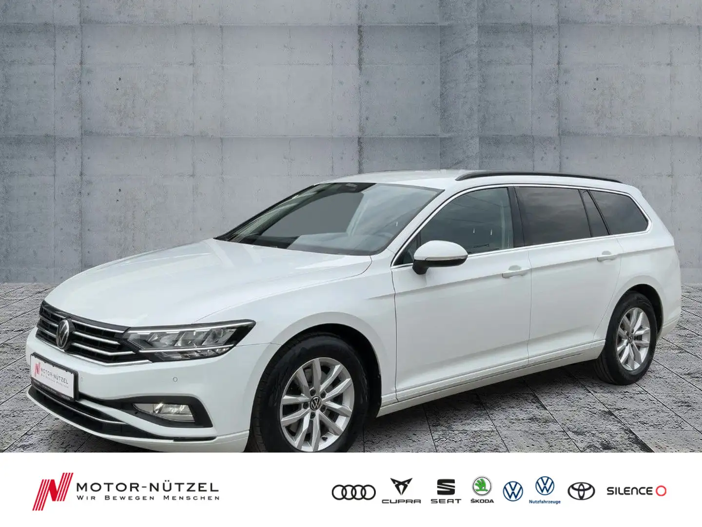 Volkswagen Passat Variant 1.5 TSI DSG LED+ACC+AHK+NAVI+SHZ Weiß - 1