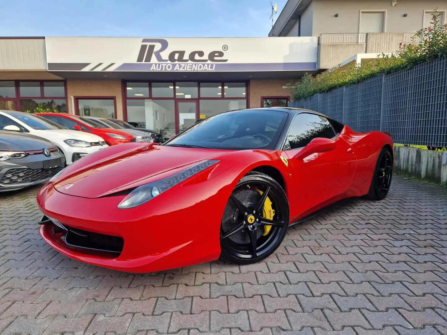 Ferrari 458 GARANZIA FERRARI / BOOK SERVICE 4.5 COUPE' Rouge - 1