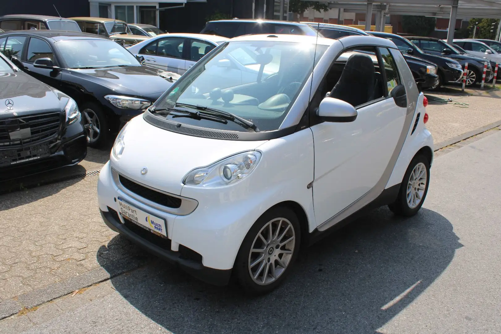 smart forTwo Cabrio MHD*AUTOMATIK*KLIMA*68TKM*ALU*TOP* Weiß - 1