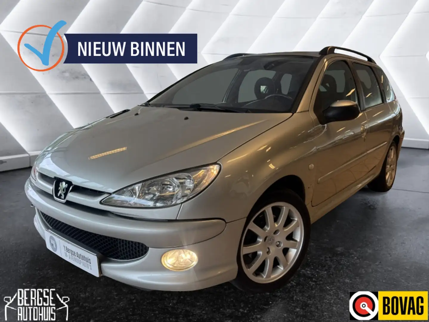 Peugeot 206 SW 1.4-16V XS JBL CLIMA LMV ELEK.R Gris - 1