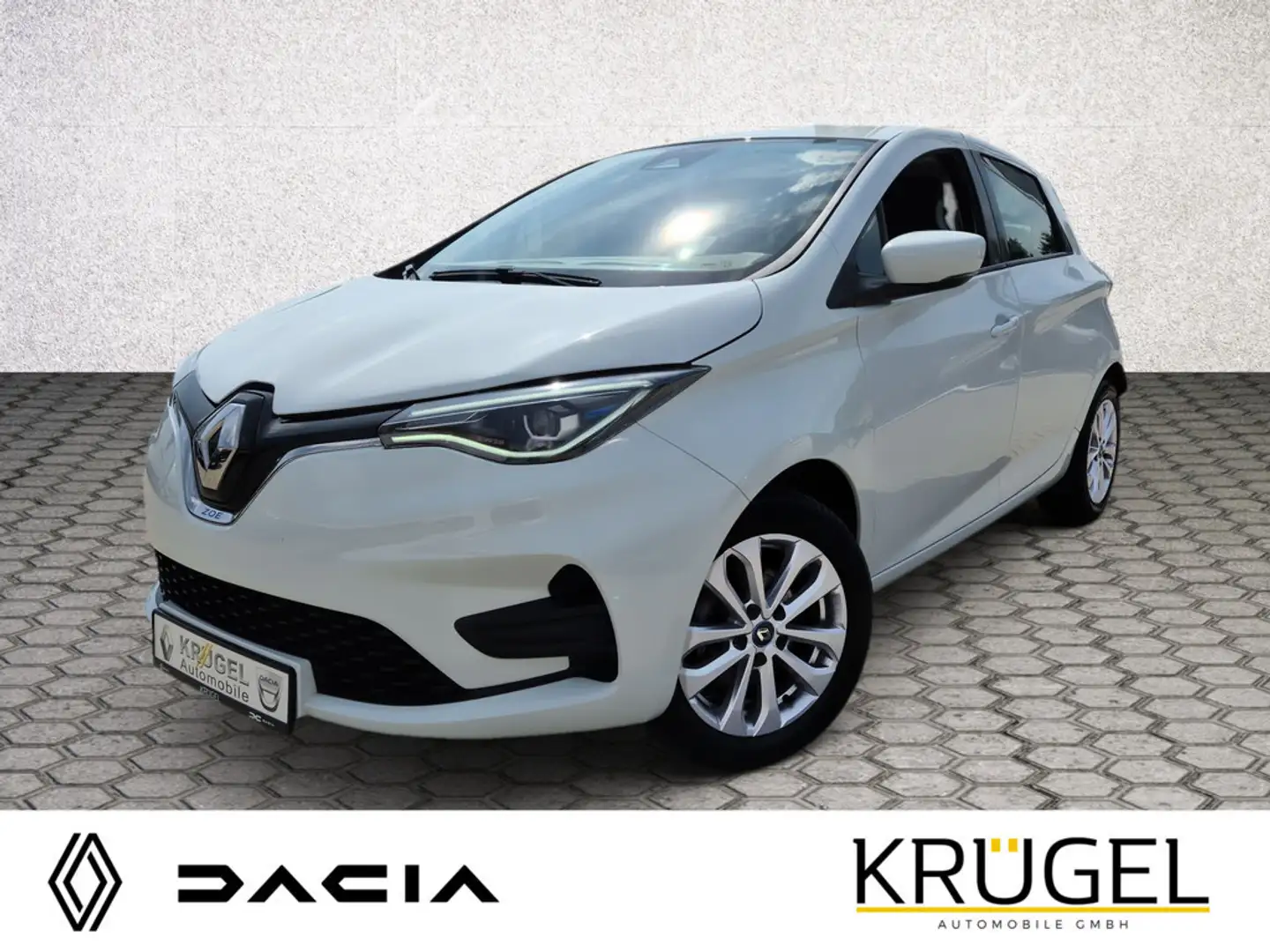 Renault ZOE (inklusive Batterie) Z.E. 50 EXPERIENCE Weiß - 1