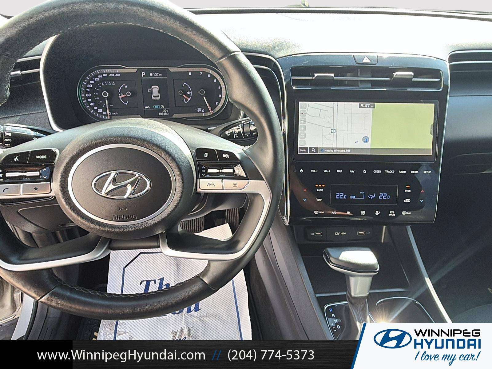 used 2024 Hyundai Tucson car, priced at $30,500