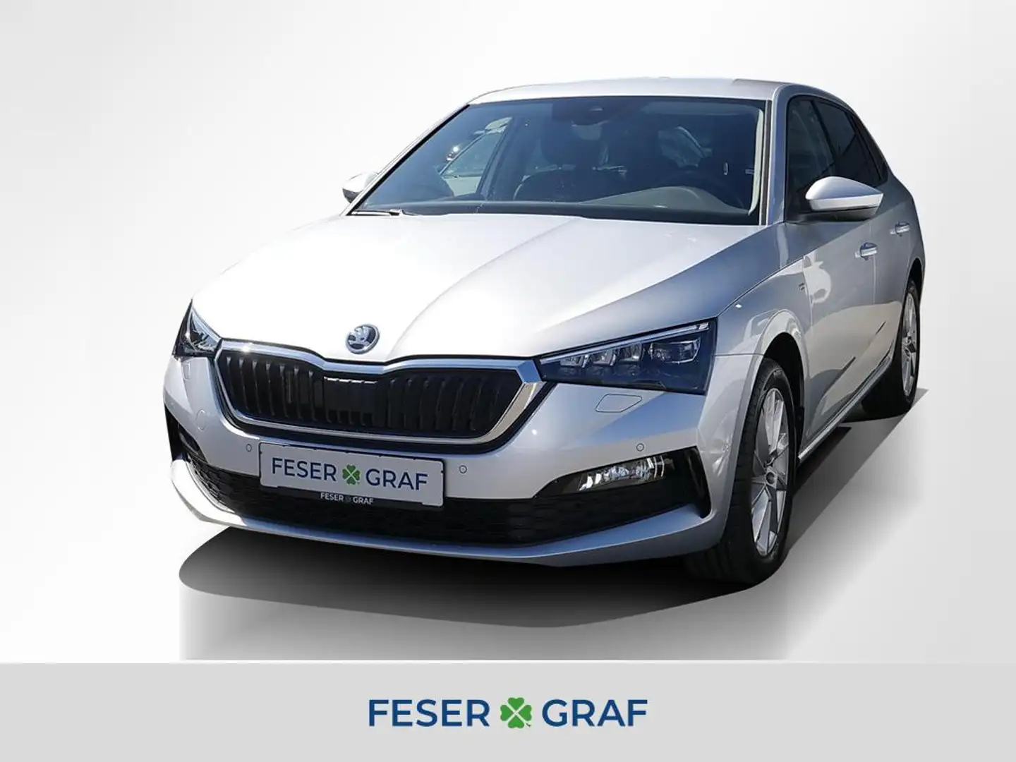 Skoda Scala 1.0 TSI Ambition Kessy Navi RüKa Sitzh. Silber - 1