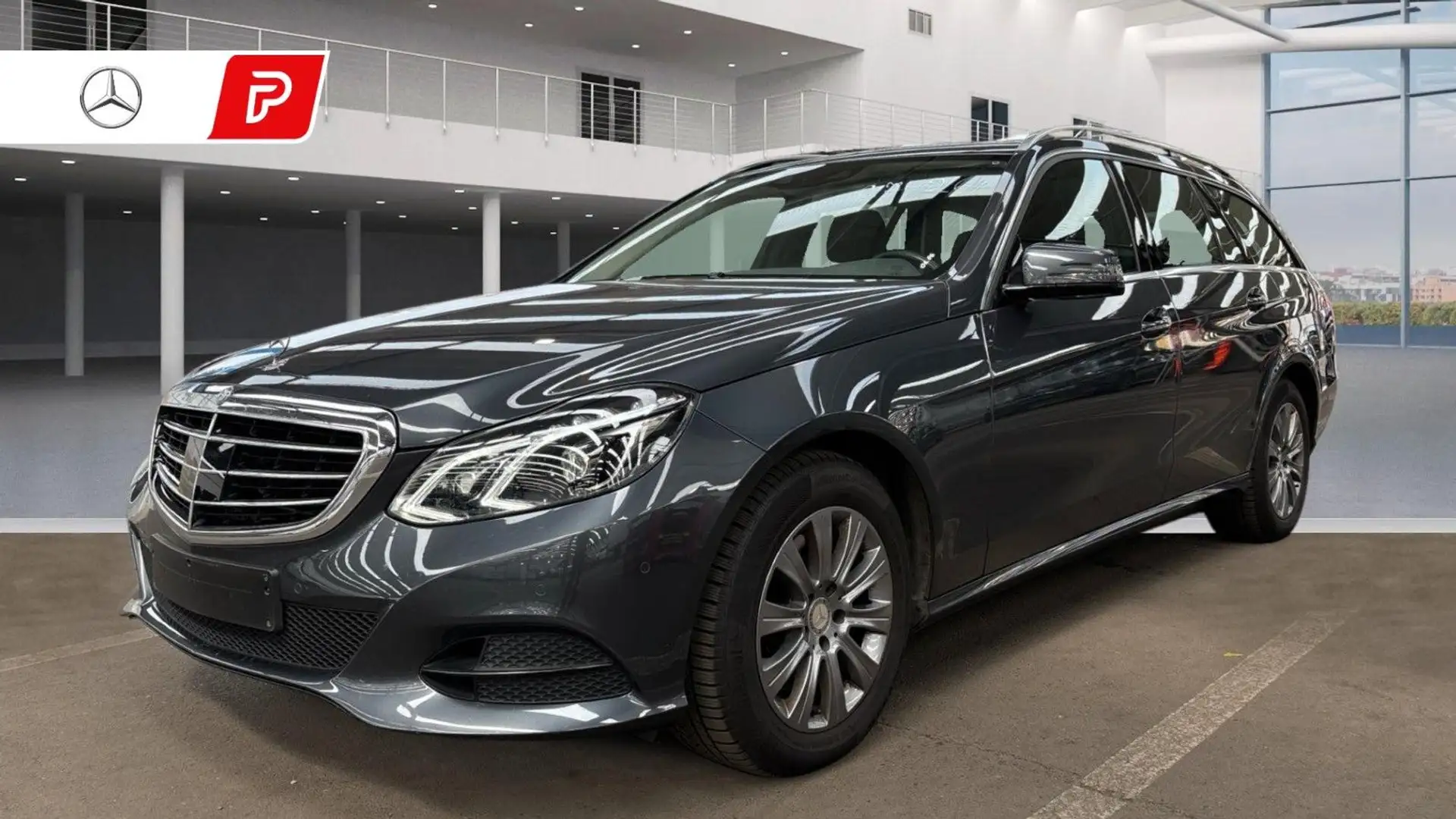 Mercedes-Benz E 350 T BlueTec ILS Distronic TOTWINK WENIG KM! Grigio - 1