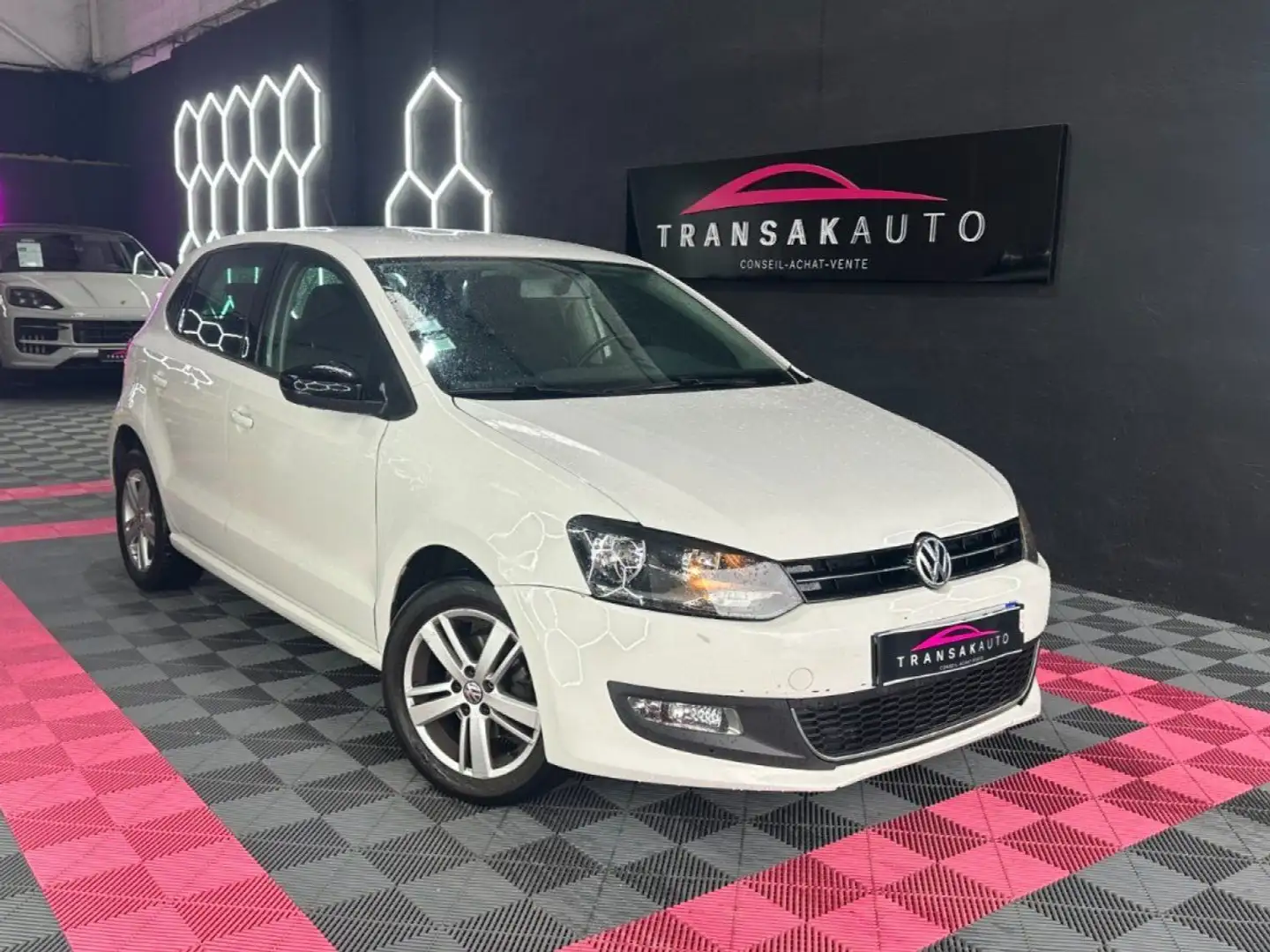 Volkswagen Polo Match 70 ch Régulateur de vitesse ~ Radar AR ~ Ent Blanc - 1