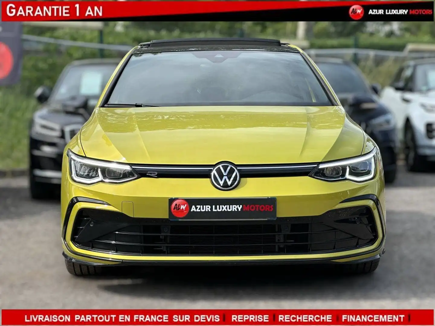Volkswagen Golf 8 eTSI 150 R-Line LimeYellow Black Geel - 2