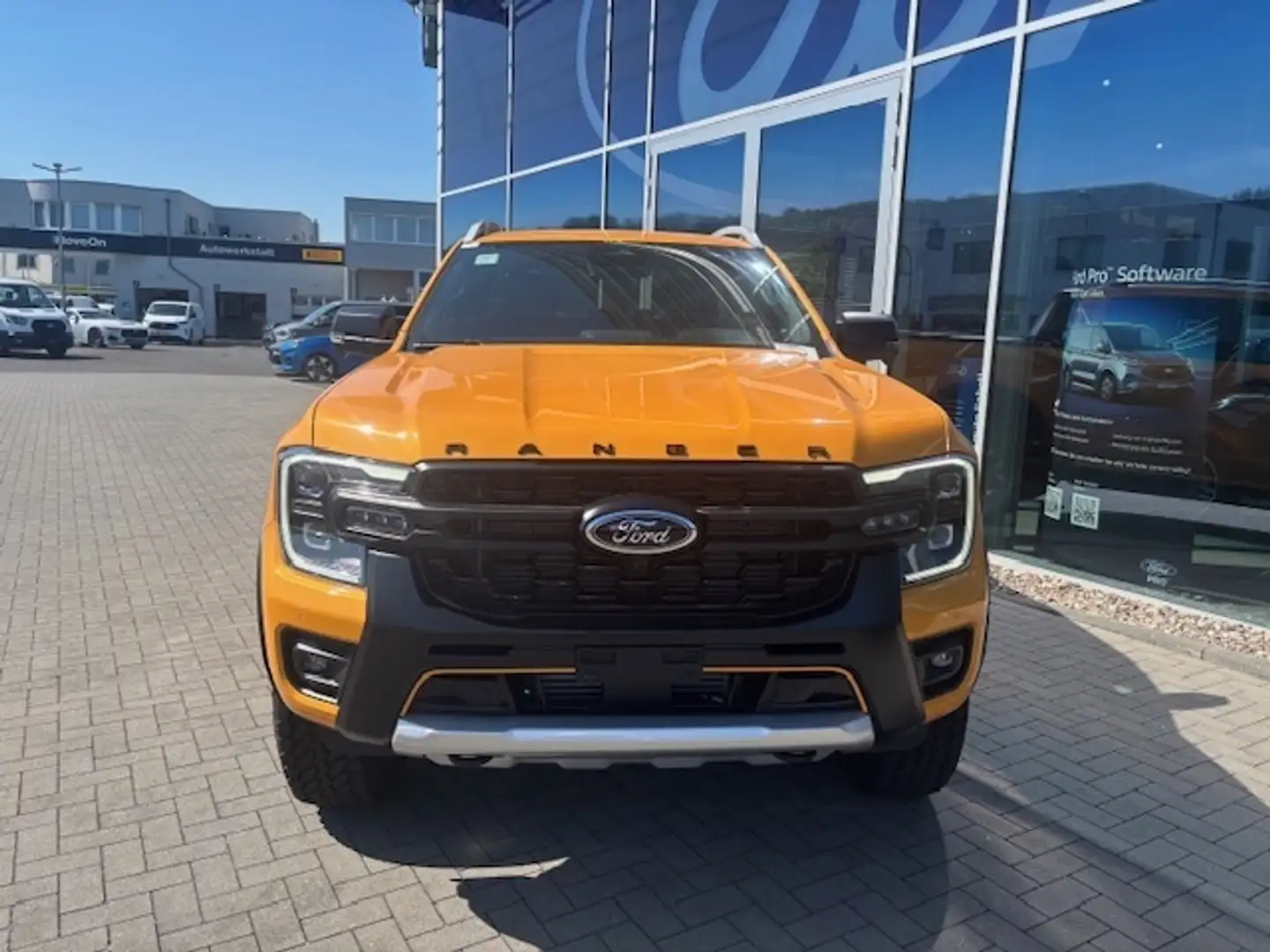 Ford Ranger WILDTRAK X 4WD KAMERA AHK EL. ROLLO Arancione - 2
