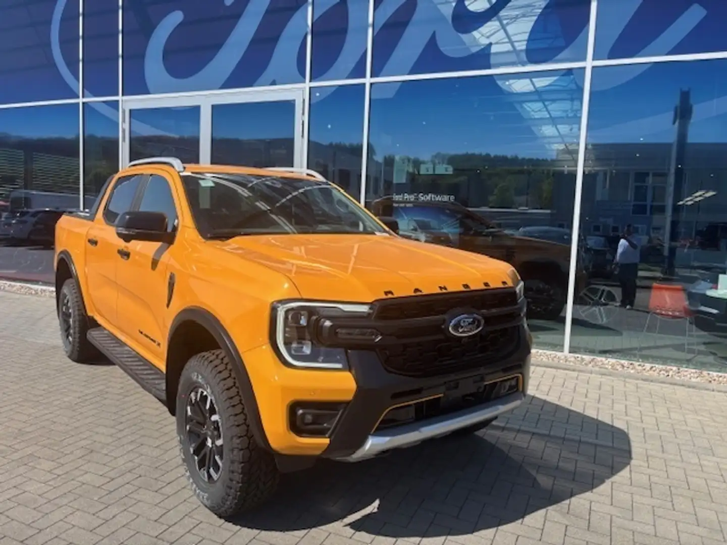Ford Ranger WILDTRAK X 4WD KAMERA AHK EL. ROLLO Arancione - 1