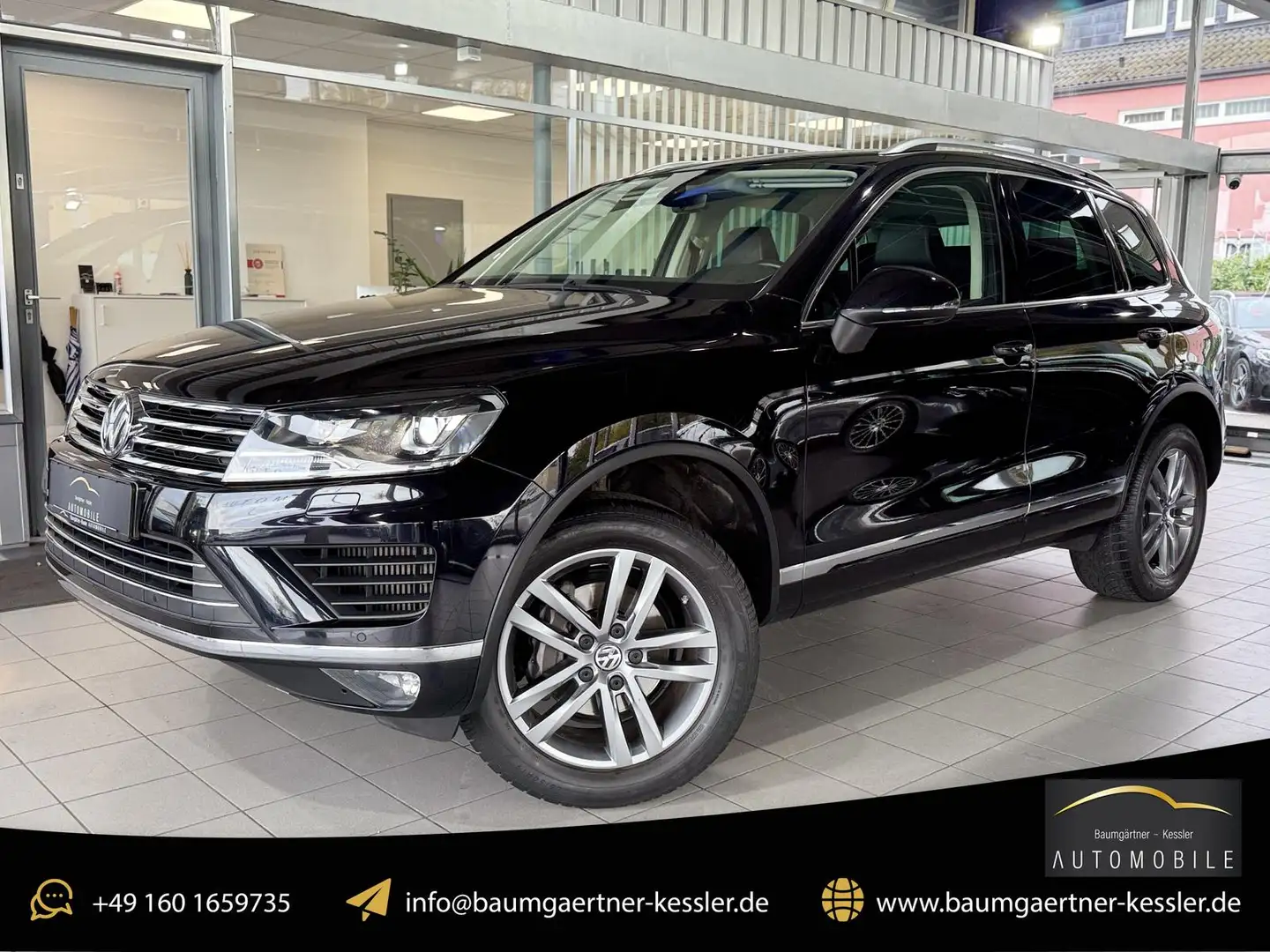 Volkswagen Touareg 3.0TDI DSG Terrain.T 4Motion BI-XEN AHK Schwarz - 1