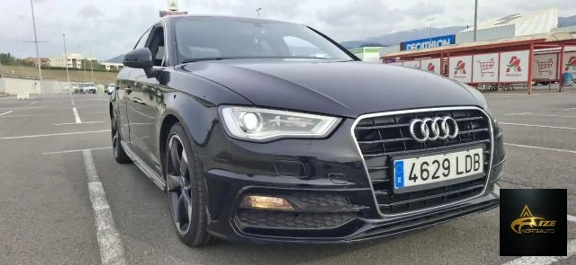 Audi A3 Sline Schwarz - 2
