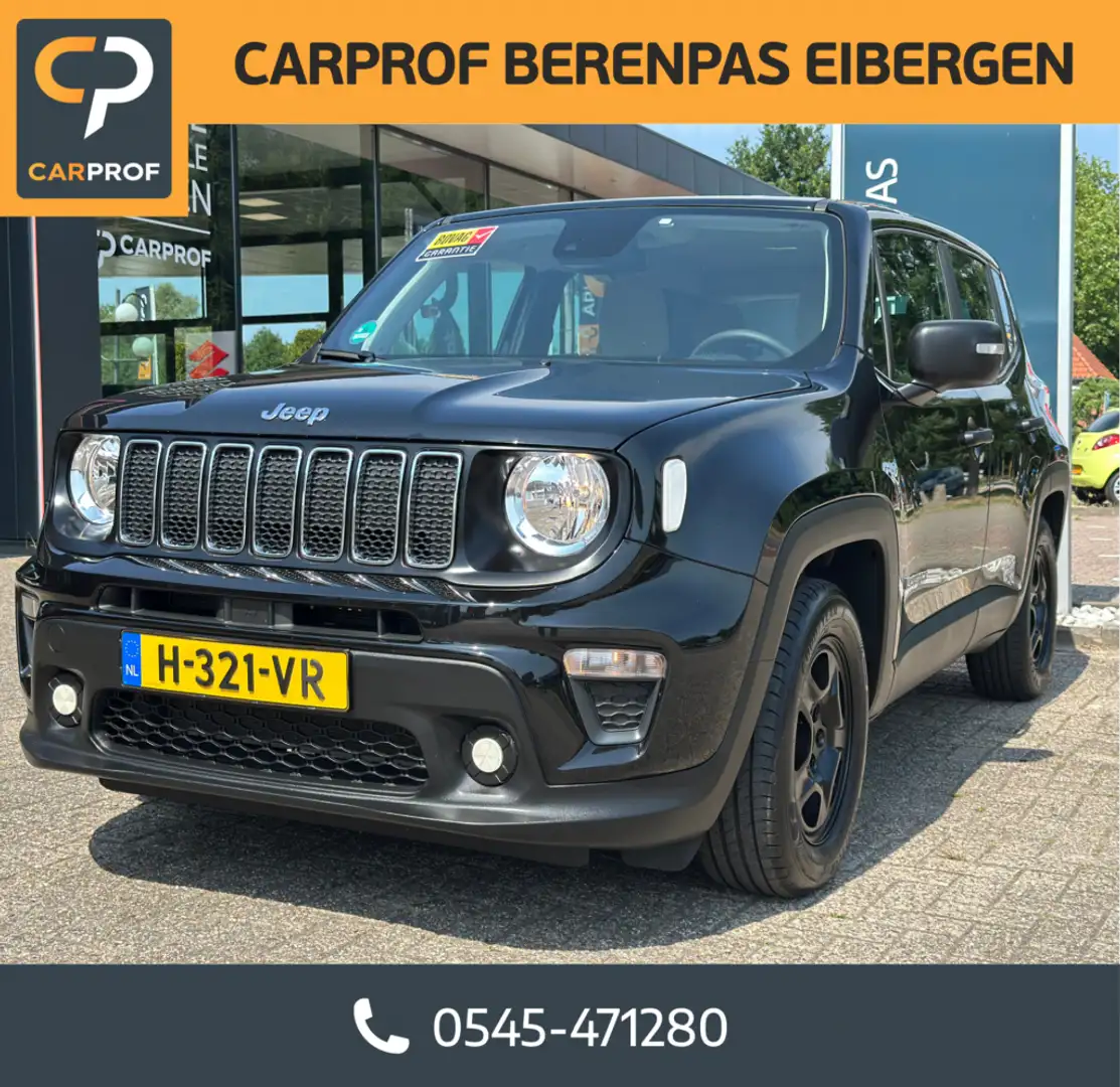 Jeep Renegade 1.0T Sport Dealer onderhouden '' Airco - Infotainm Zwart - 1