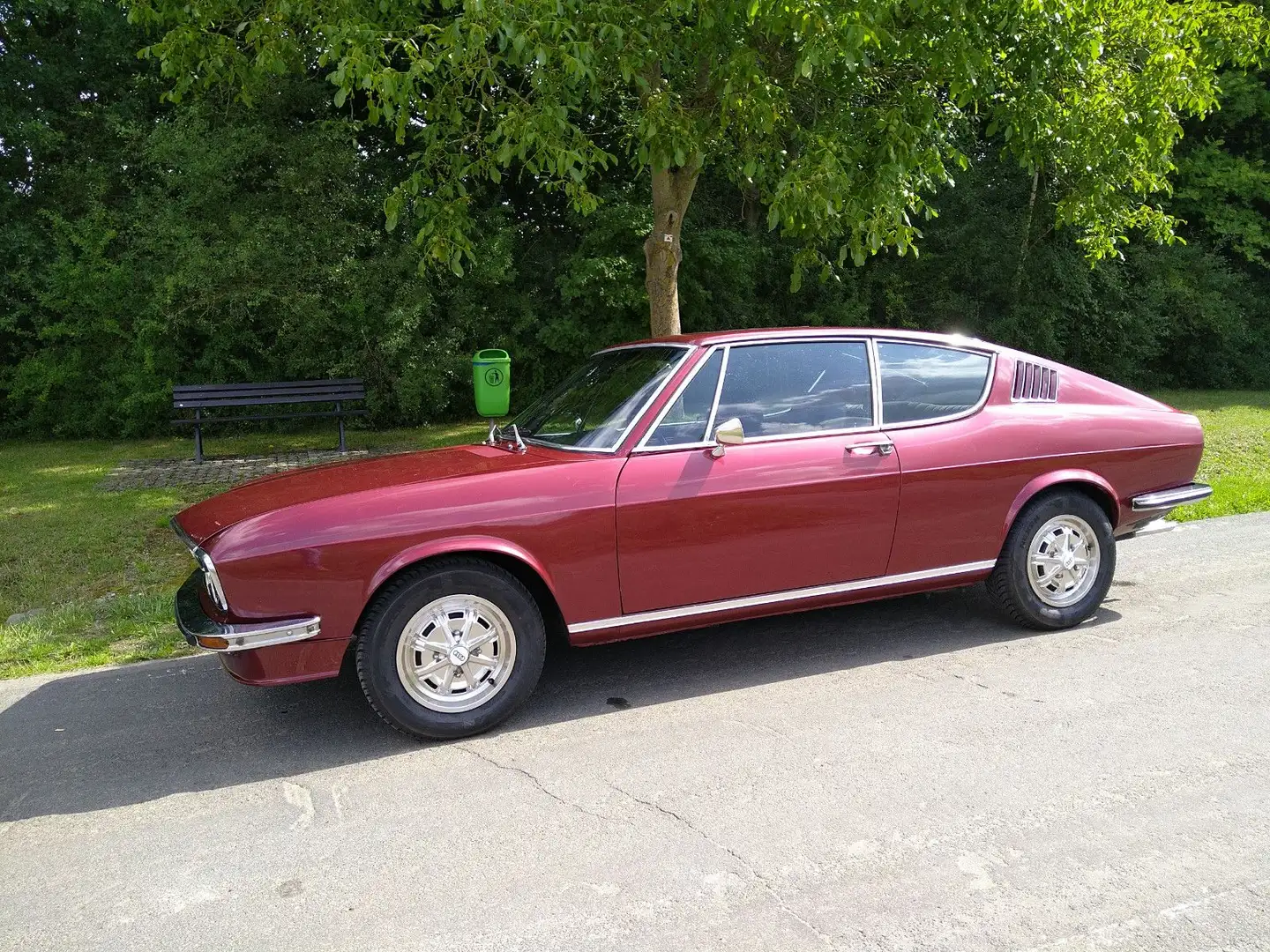 Audi Coupe 100 Coupe S Schiebedach Colorverglasung Portocaliu - 1