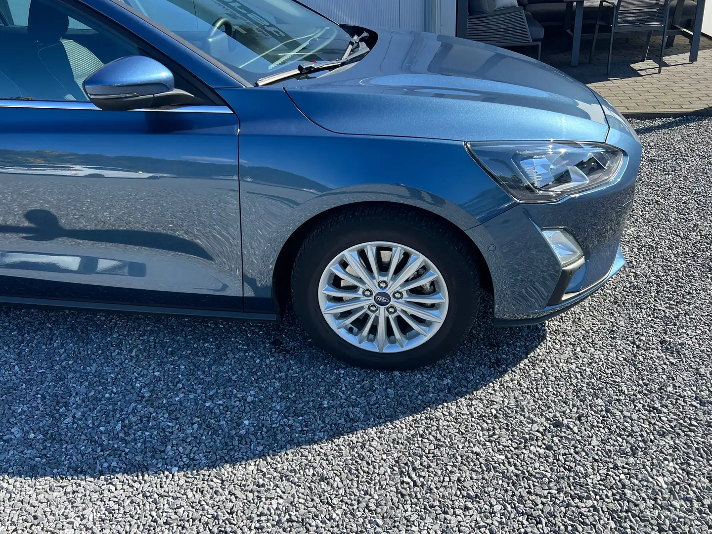 Ford Focus Titanium-Hybrid-Kamera-Top-Unfallfrei Blau - 2