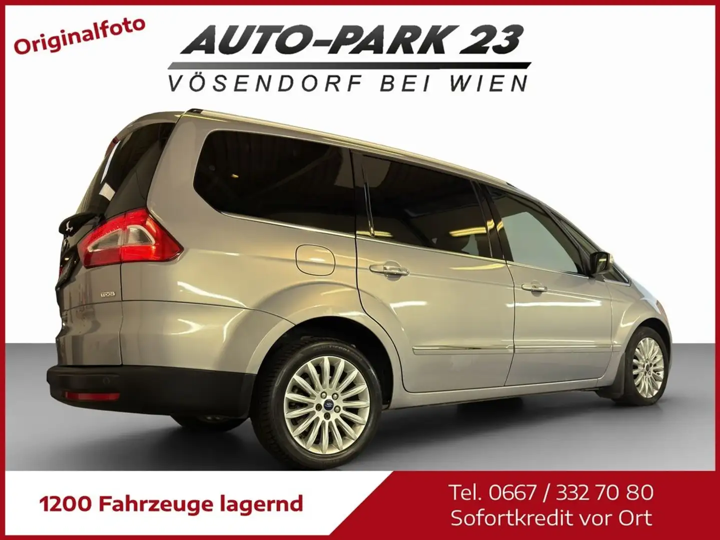 Ford Galaxy Titanium 2,0TDCi Aut.*NAVI*NEUES-PICKERL*MOD2012 Grau - 1