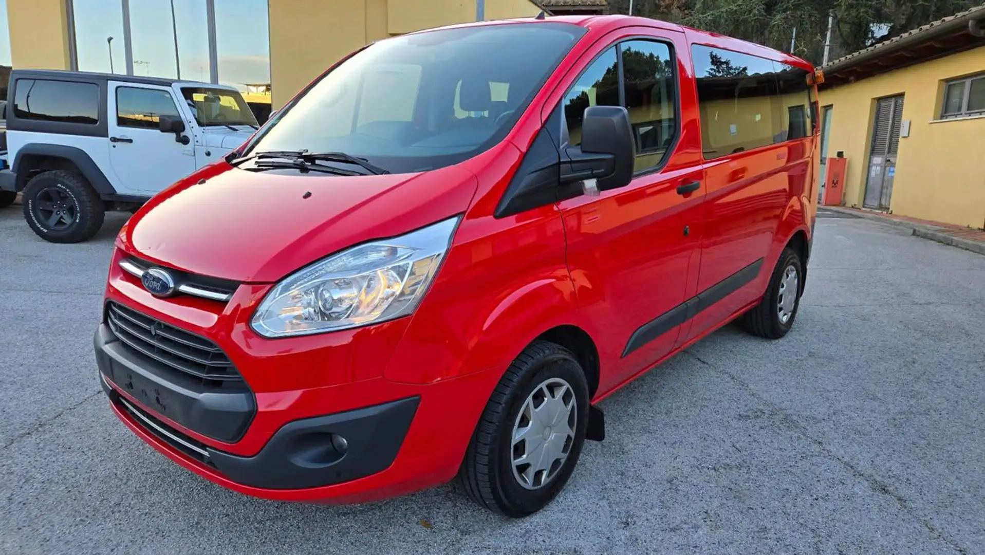 Ford Transit Custom 310 2.0 TDCi 9 POSTI 2 CLIMA IVA ESPOSTA COMPRESA Rouge - 1