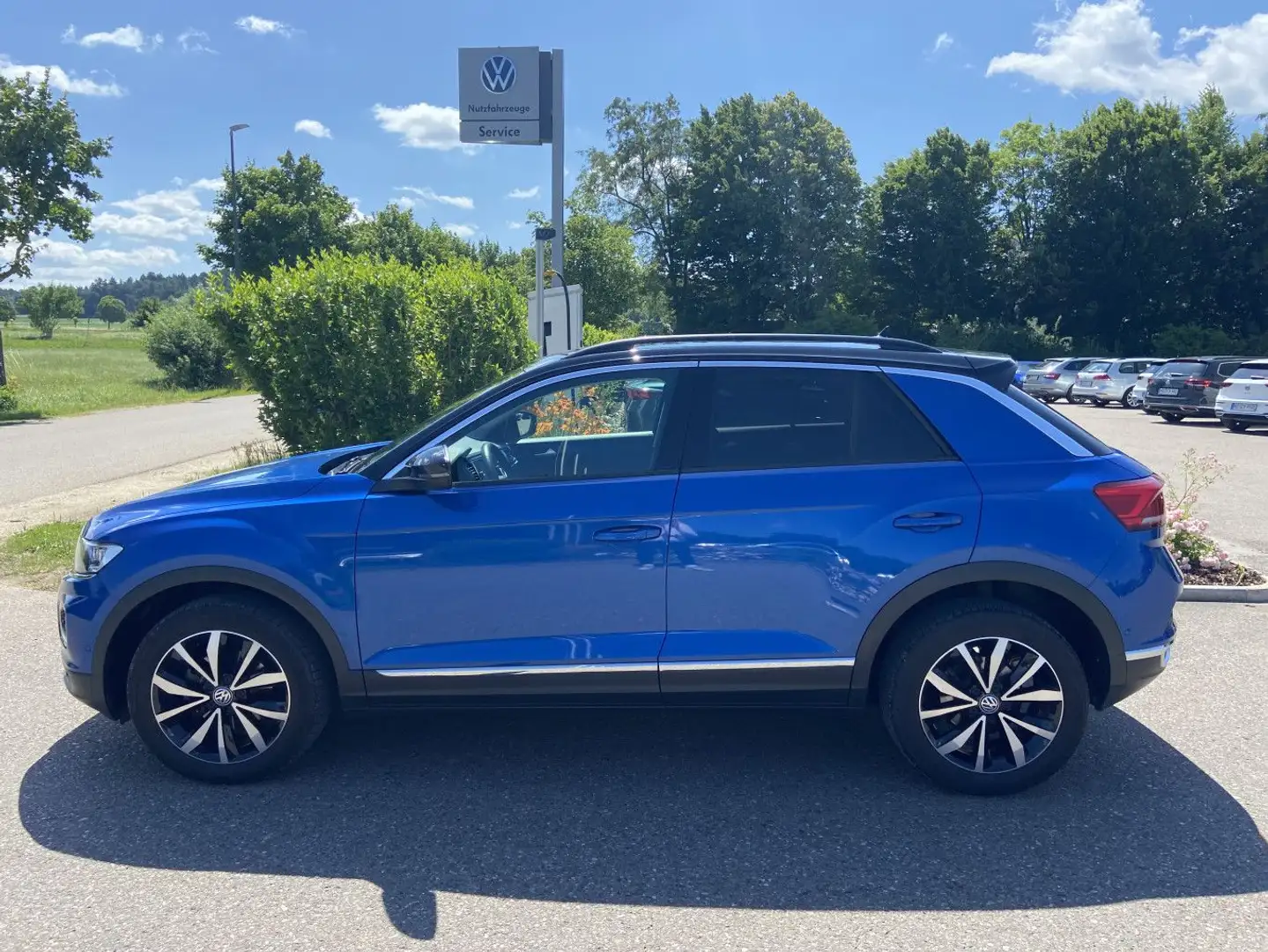 Volkswagen T-Roc 1.5 TSI Style 17"+FAHRERASSISTENZPAKET-PLU Blau - 2