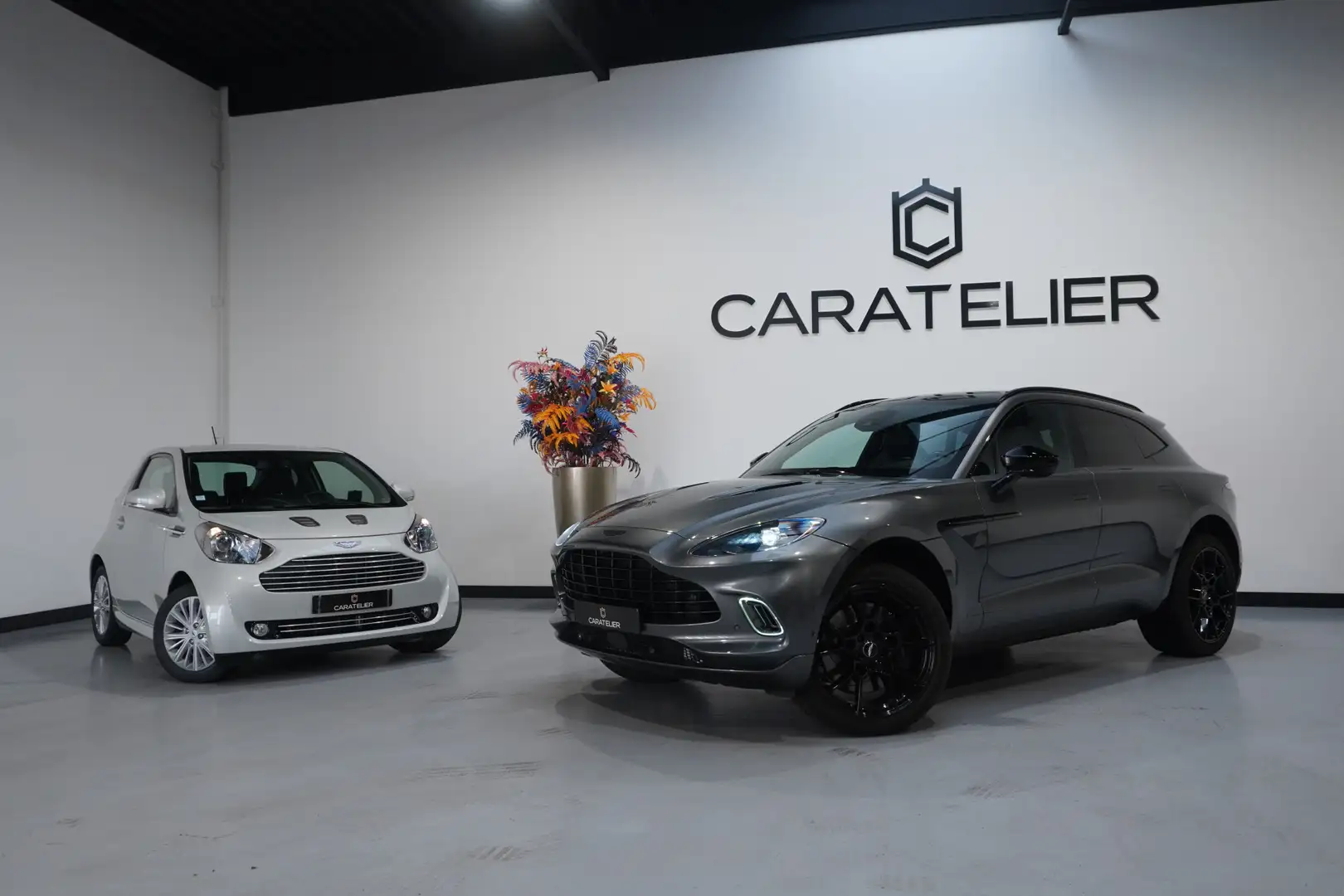 Aston Martin DBX 4.0 V8 / Carbon / Panorama / Exclusive Leather Gris - 2