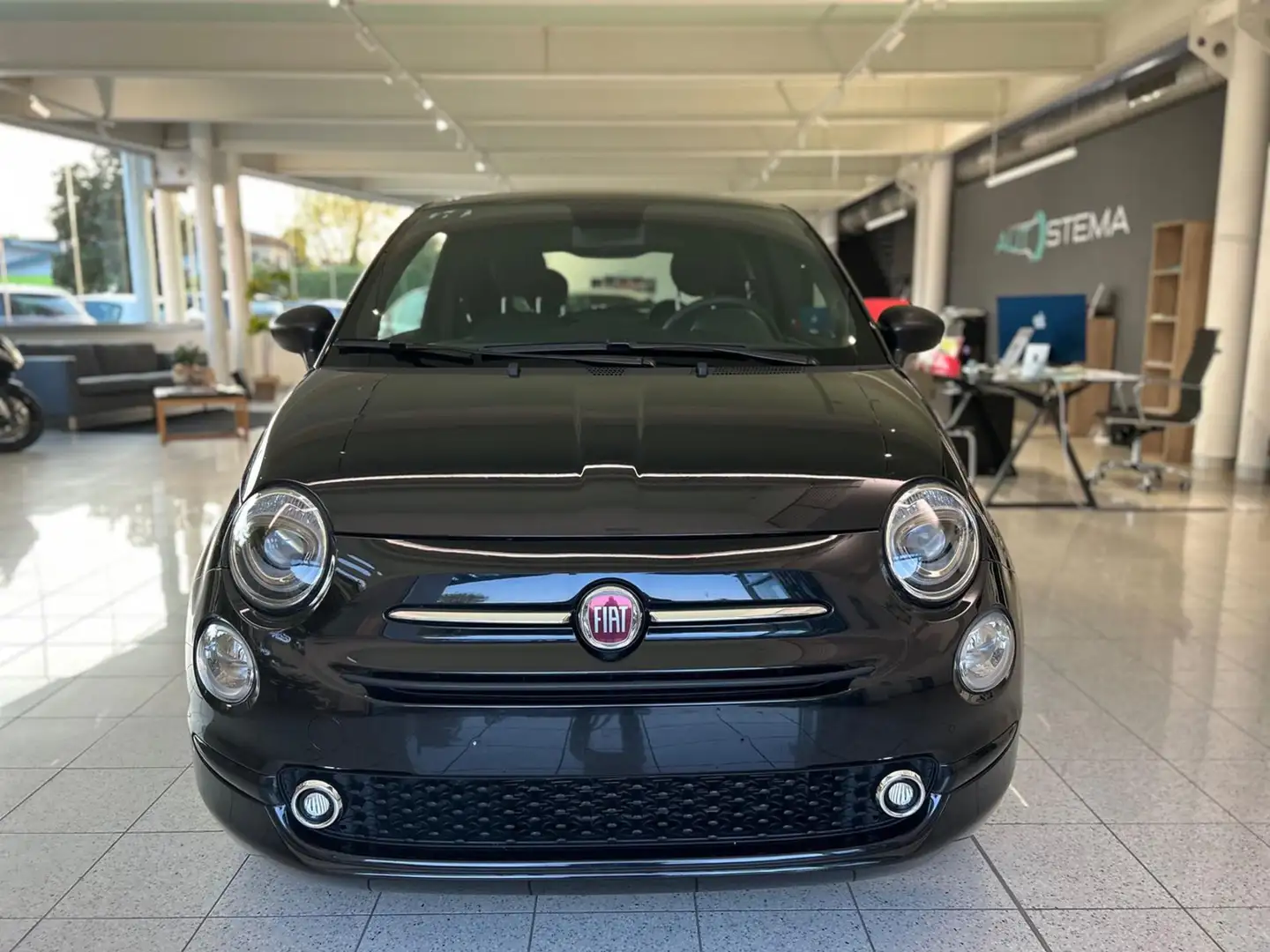 Fiat 500 1.0 Hybrid Dolcevita - CERCHI 16! Zwart - 2