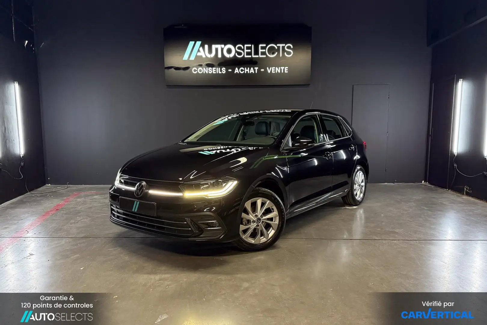 Volkswagen Polo STYLE - 1.0 TSi 95cv DSG7 | Apple CarPlay | Caméra Noir - 1