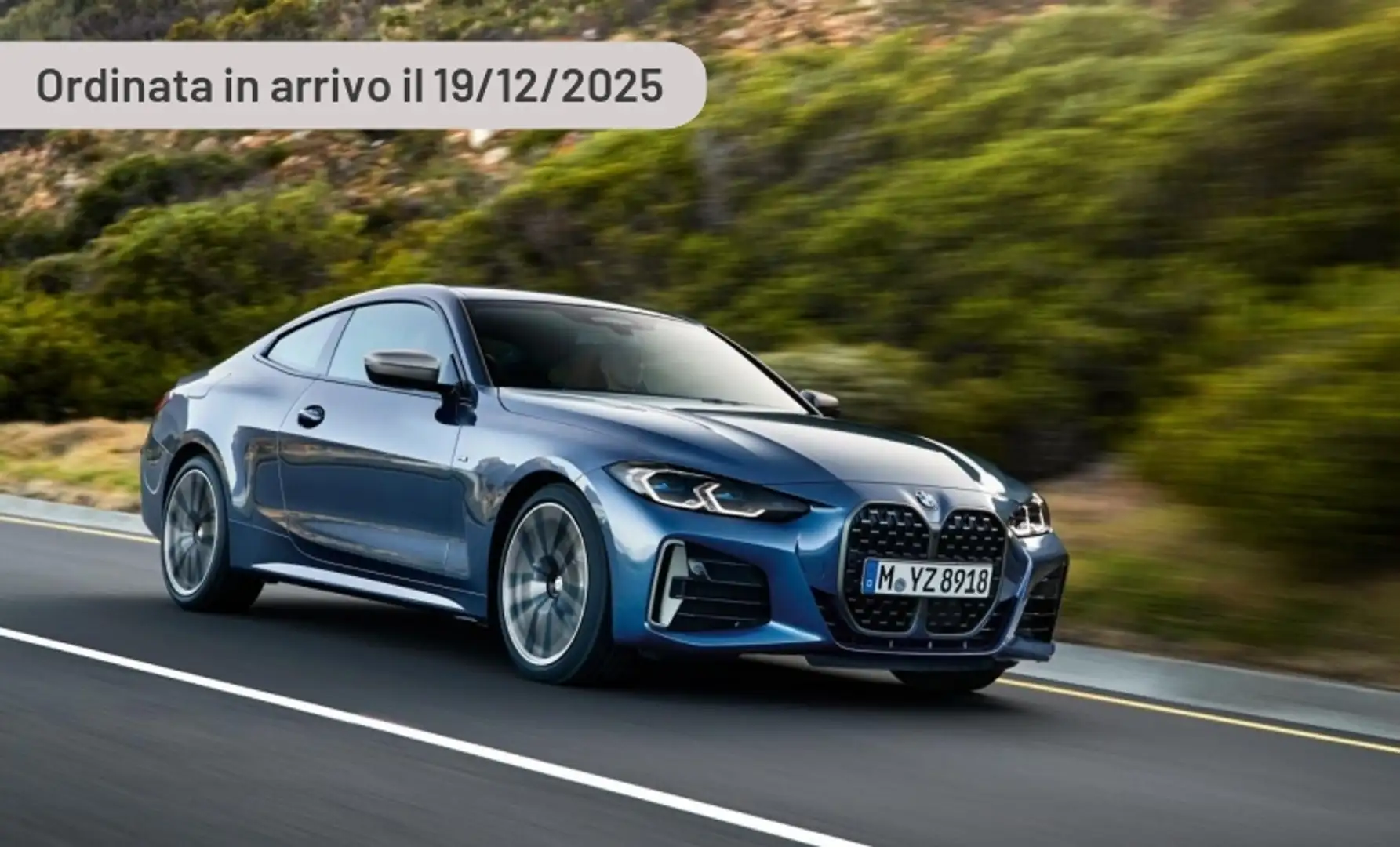 BMW 420 d 48V Coupé Msport Argento - 1