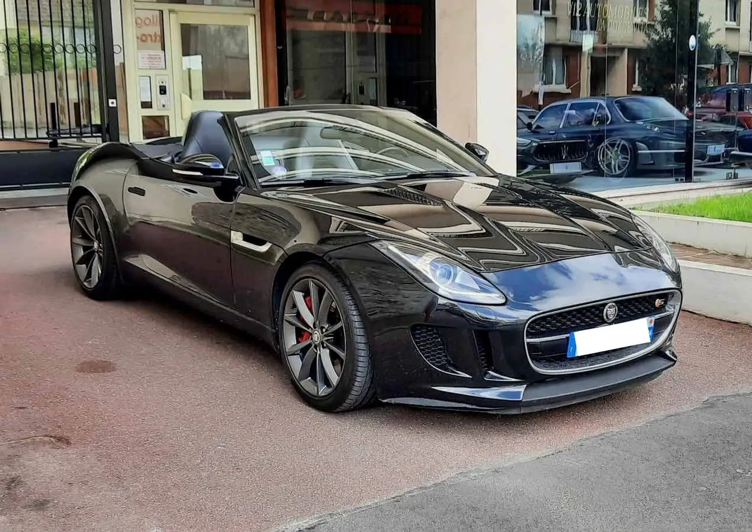 Jaguar F-Type Cabriolet V6 S 3.0 380 Suralimenté Negro - 1