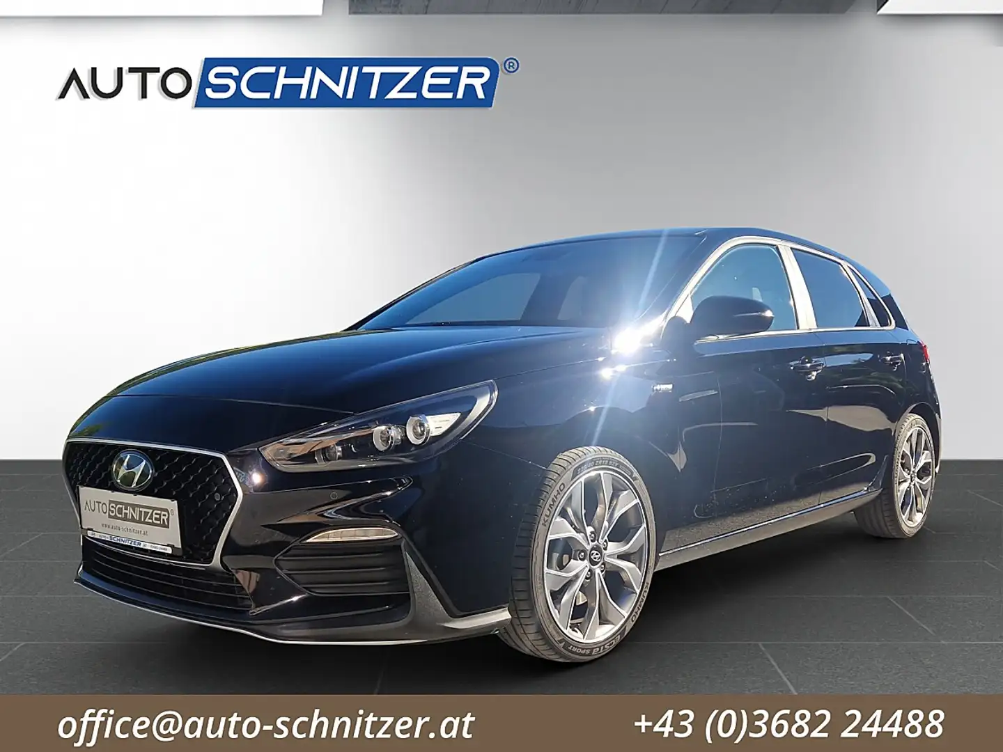 Hyundai i30 1,4 T-GDi N-Line Plus Schwarz - 1