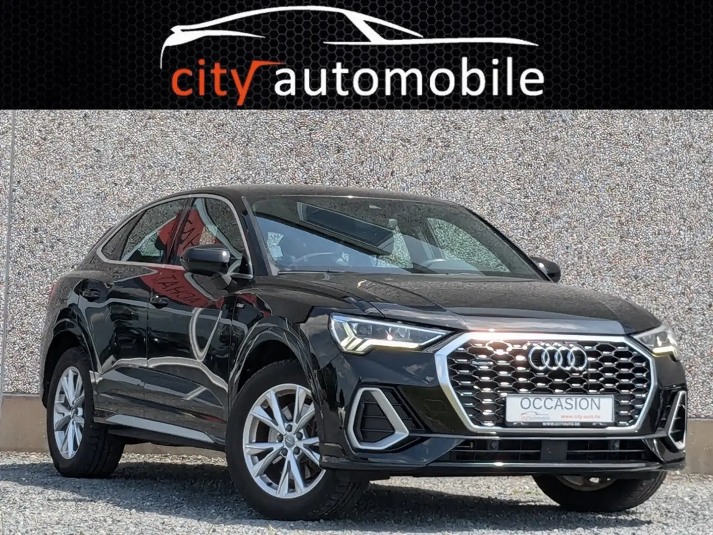 Audi Q3 SPORTBACK 2.0 TDI QUATTRO S-TRONIC S-LINE Noir - 1