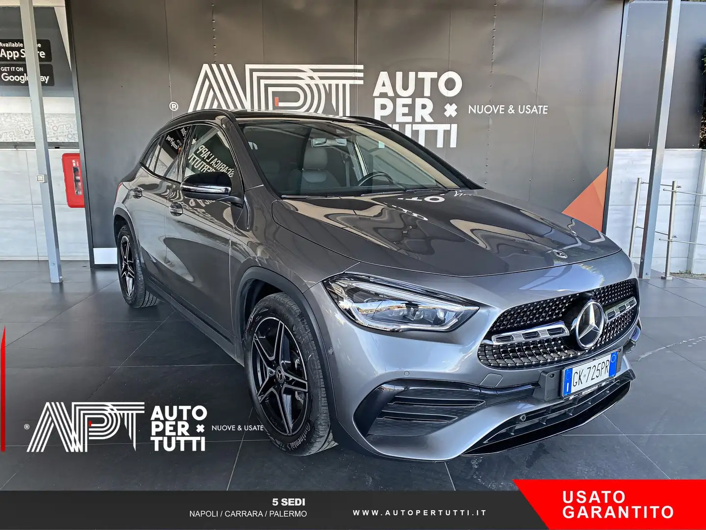 Mercedes-Benz GLA 220 GLA 220 d Premium auto Gris - 2