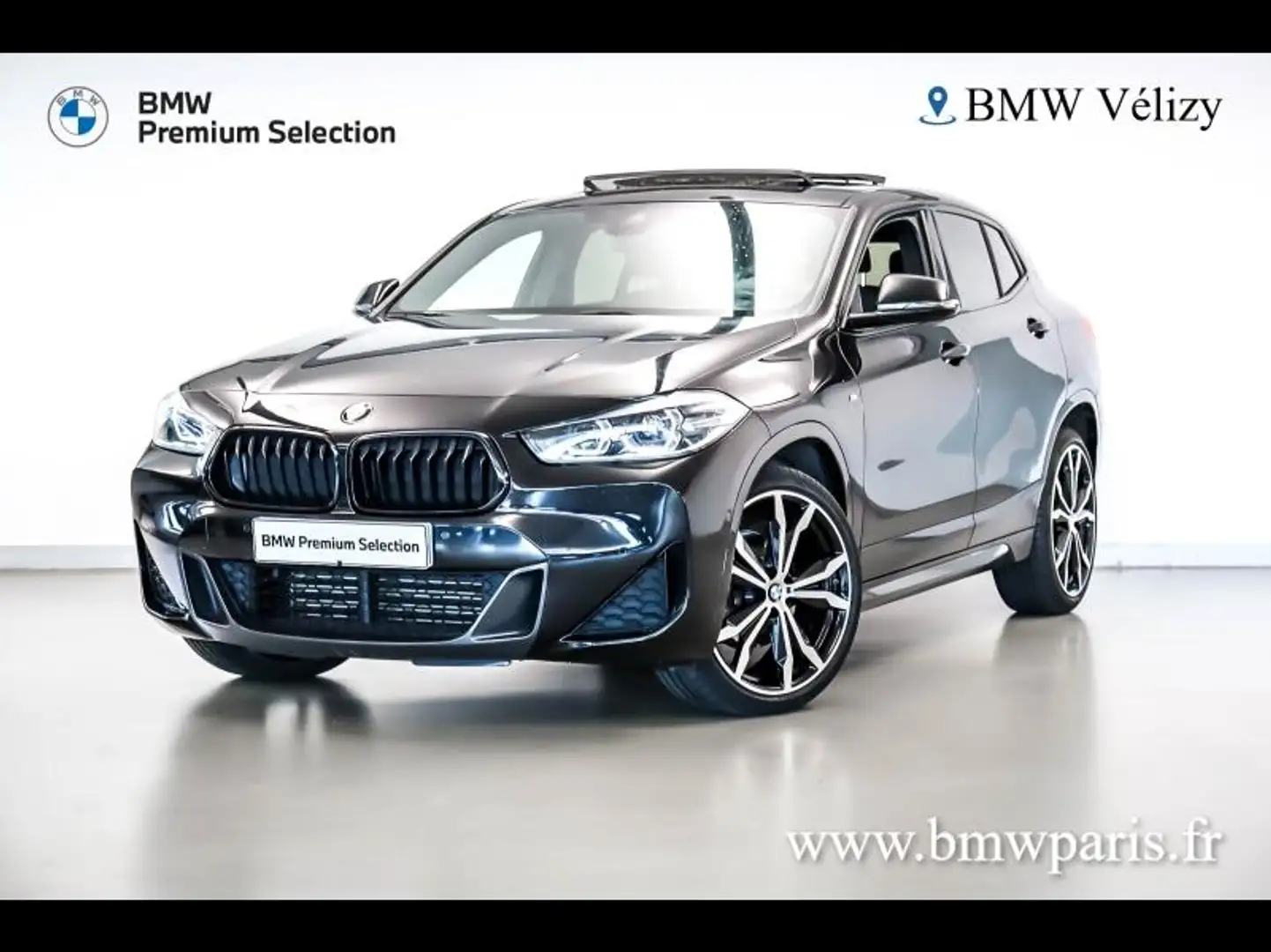 BMW X2 sDrive18dA 150ch M Sport Euro6d-T Noir - 1
