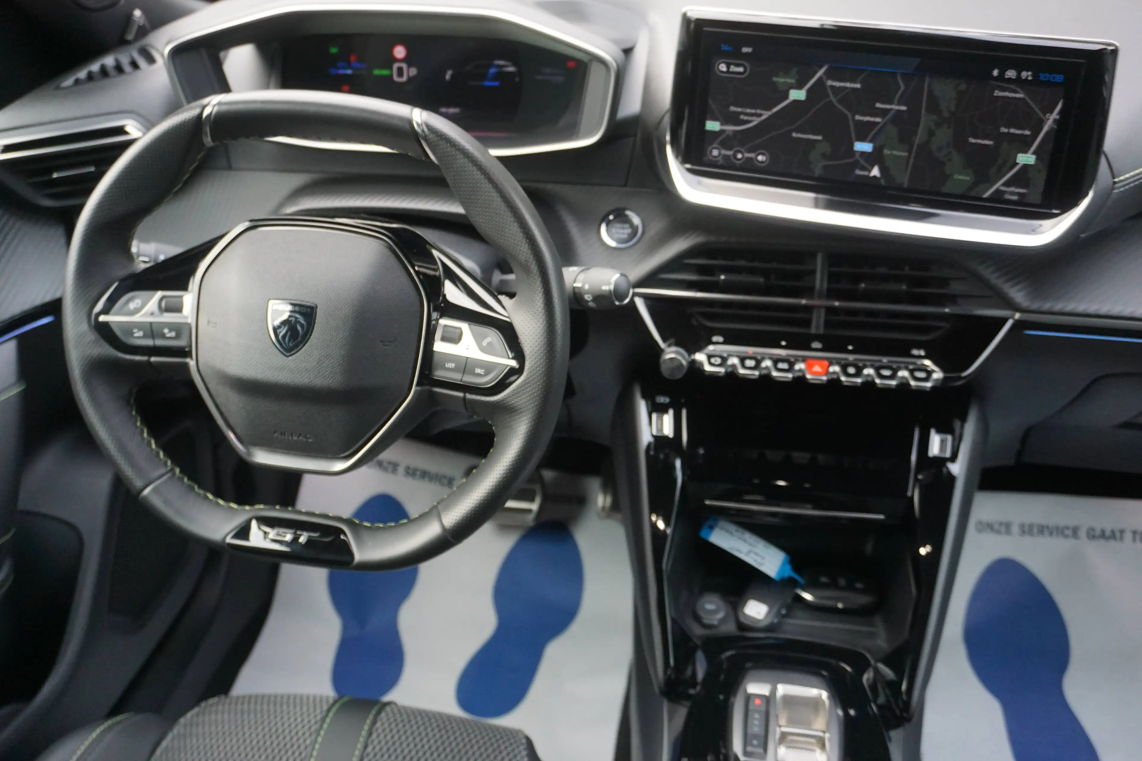 Peugeot e-2008 e-2008 54 kWh GT-SOH 96-Navi-Cam-Keyless-Acc-Aut-Carplay-Garantie — photo 10