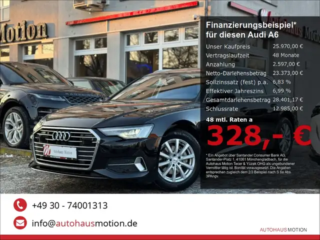 2018 Audi A6 in Black for sale