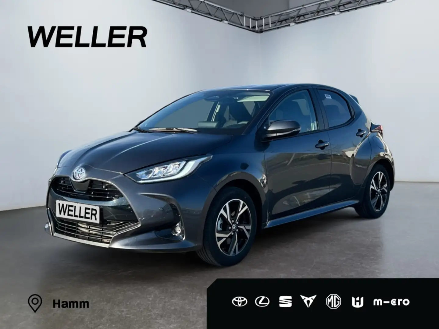 Toyota Yaris Hybrid Teamplayer *LED*R-CAM*KLIMAAUTO*CARPLAY* Grau - 1