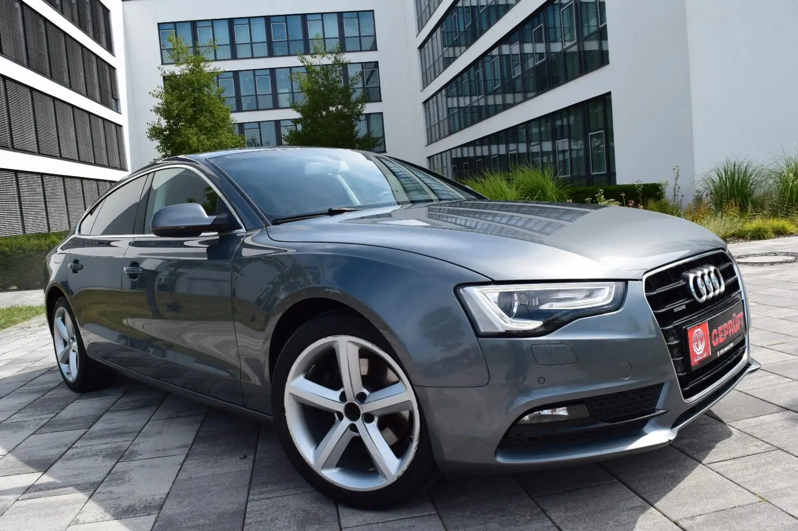Audi A5 Sportback 2.0 TDI,quattro,Automatik,AHK,PDC, Grau - 2