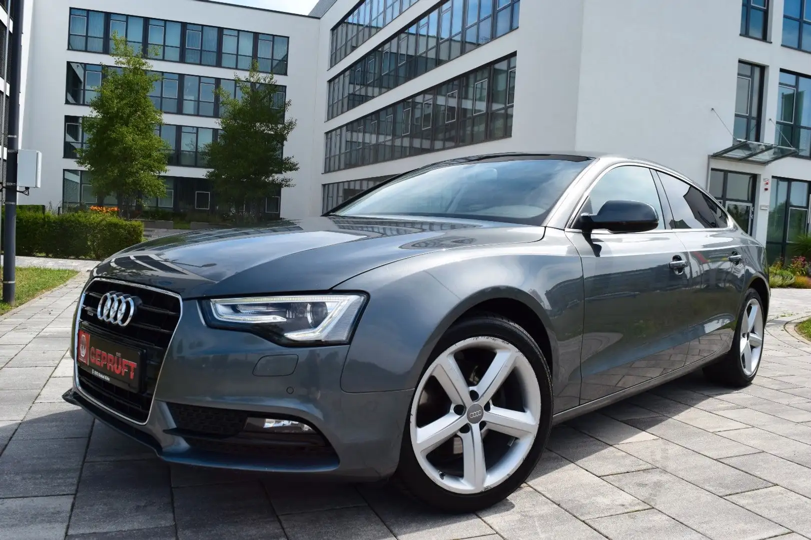 Audi A5 Sportback 2.0 TDI,quattro,Automatik,AHK,PDC, Grau - 1